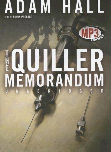 Front cover of The Quiller Memorandum